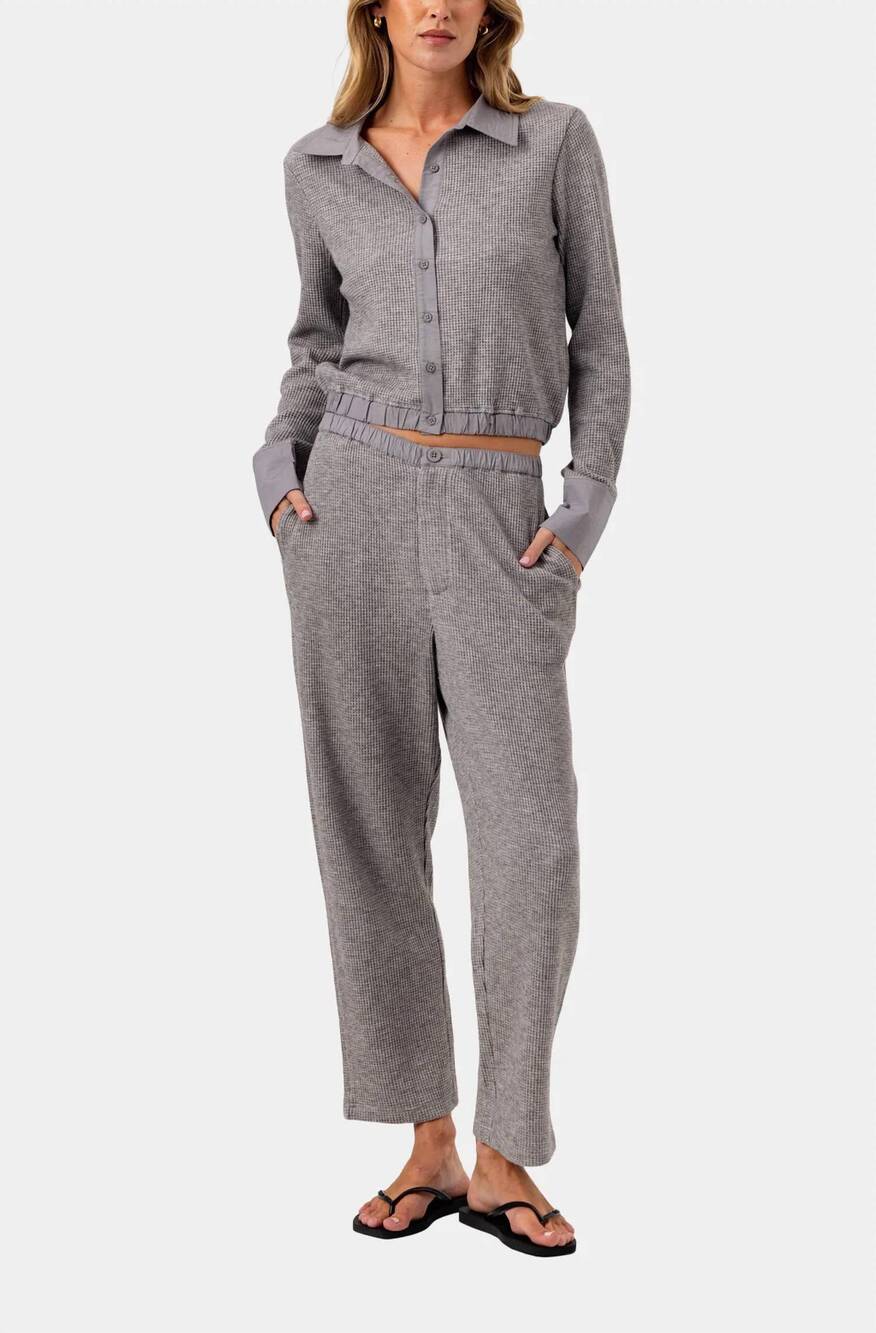 NEW SUNDAYS soma straight leg pants in fog